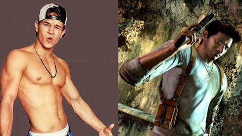 Marky Mark jako Nathan Drake z Uncharted 1
