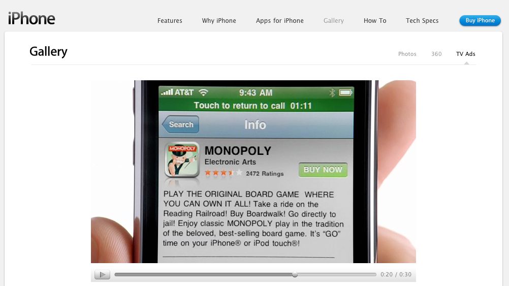2 nowe reklamy Apple, czyli multi-tasking w iPhone 3GS 1