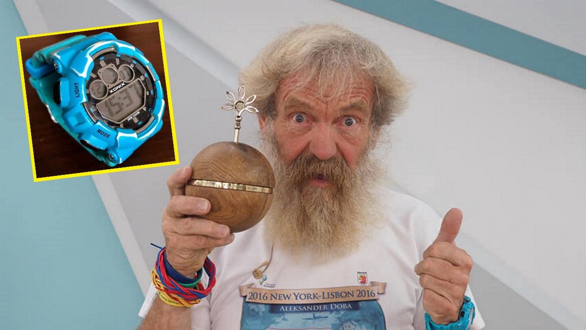 Zegarek Aleksandra Doby trafił na aukcję