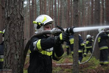 Lipno: Policjanci zatrzymali podpalacza lasów. 28-latek odpowie za serię pożarów ściółki