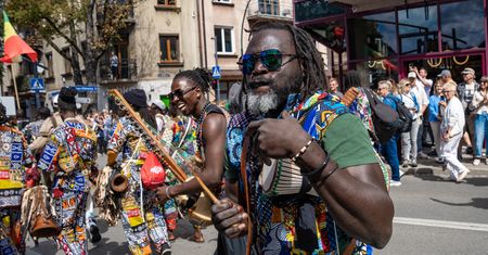 Artyści z Senegalu skradli serca zakopiańskiej publiczności