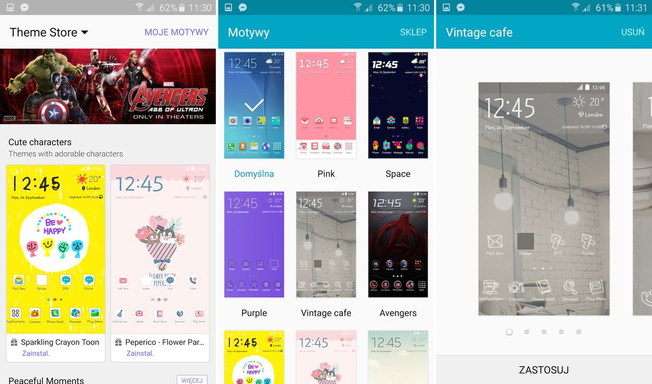 Galaxy S6 (edge) - Theme Store