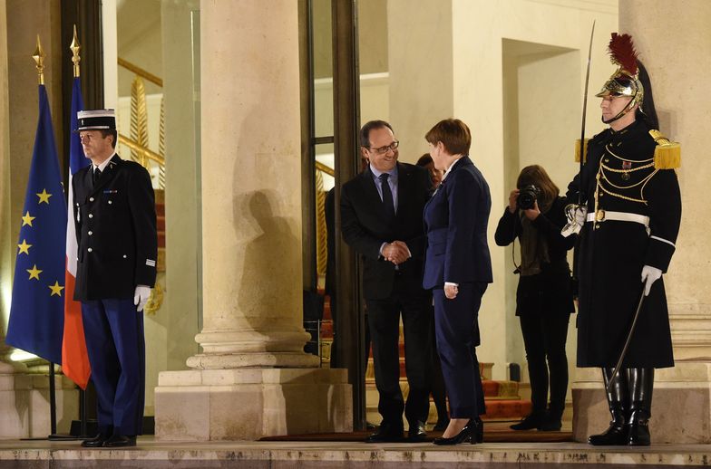 Współpraca gospodarcza z Francją. Szydło podkreśliła znaczenie przemysłów obronnych