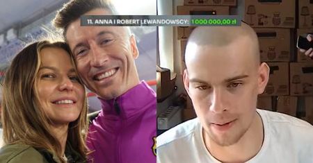 Anna i Robert Lewandowscy przekazali MILION ZŁOTYCH na zbiórkę Łatwoganga