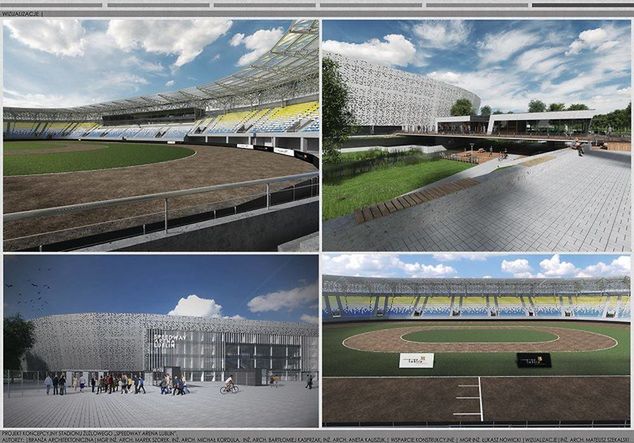 Tak ma wyglądać "Speedway Arena Lublin"