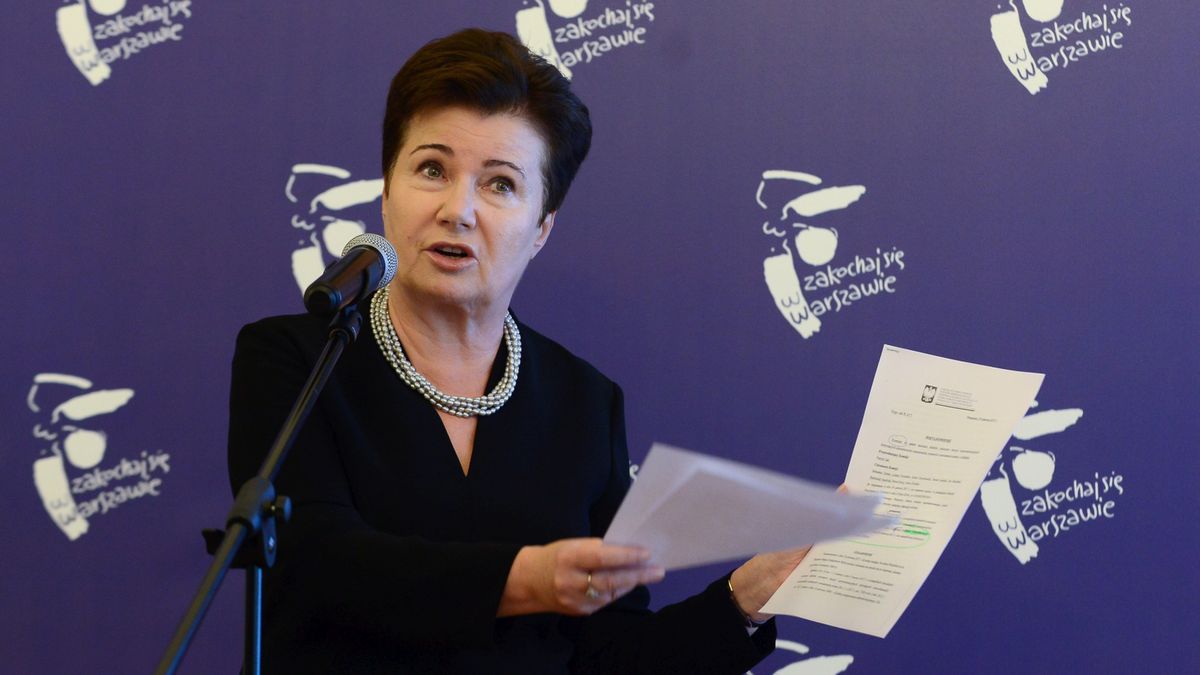 Hanna Gronkiewicz-Waltz, prezydent Warszawy