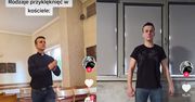 Jak poprawnie klękać w kościele? Ksiądz tłumaczy na TikToku