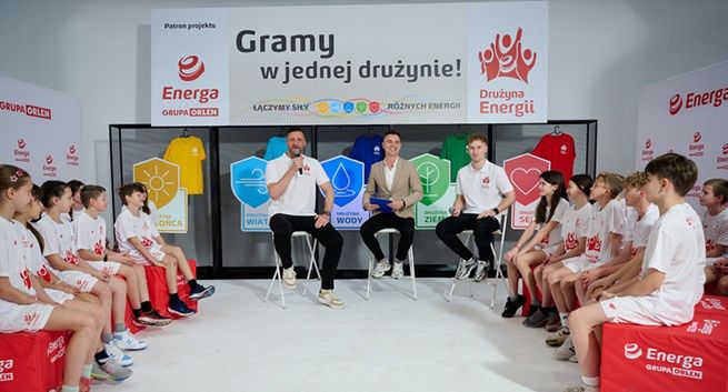 Nowa edycja Drużyny Energii wystartowała. Promują ją sportowcy i ludzie mediów