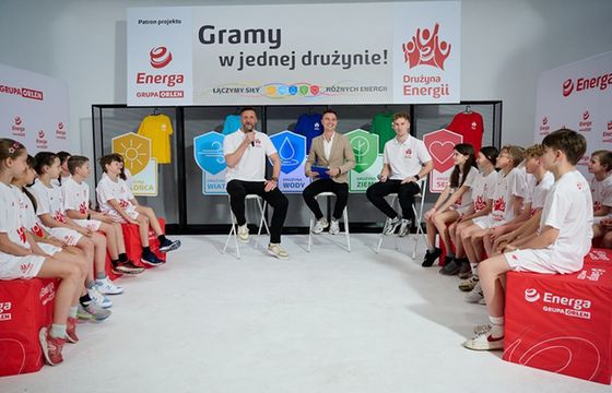Nowa edycja Drużyny Energii wystartowała. Promują ją sportowcy i ludzie mediów