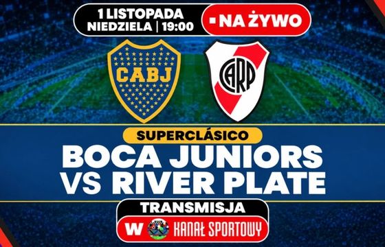 Kanał Sportowy pokaże hit z Argentyny. Superclasico skomentuje Mateusz Borek