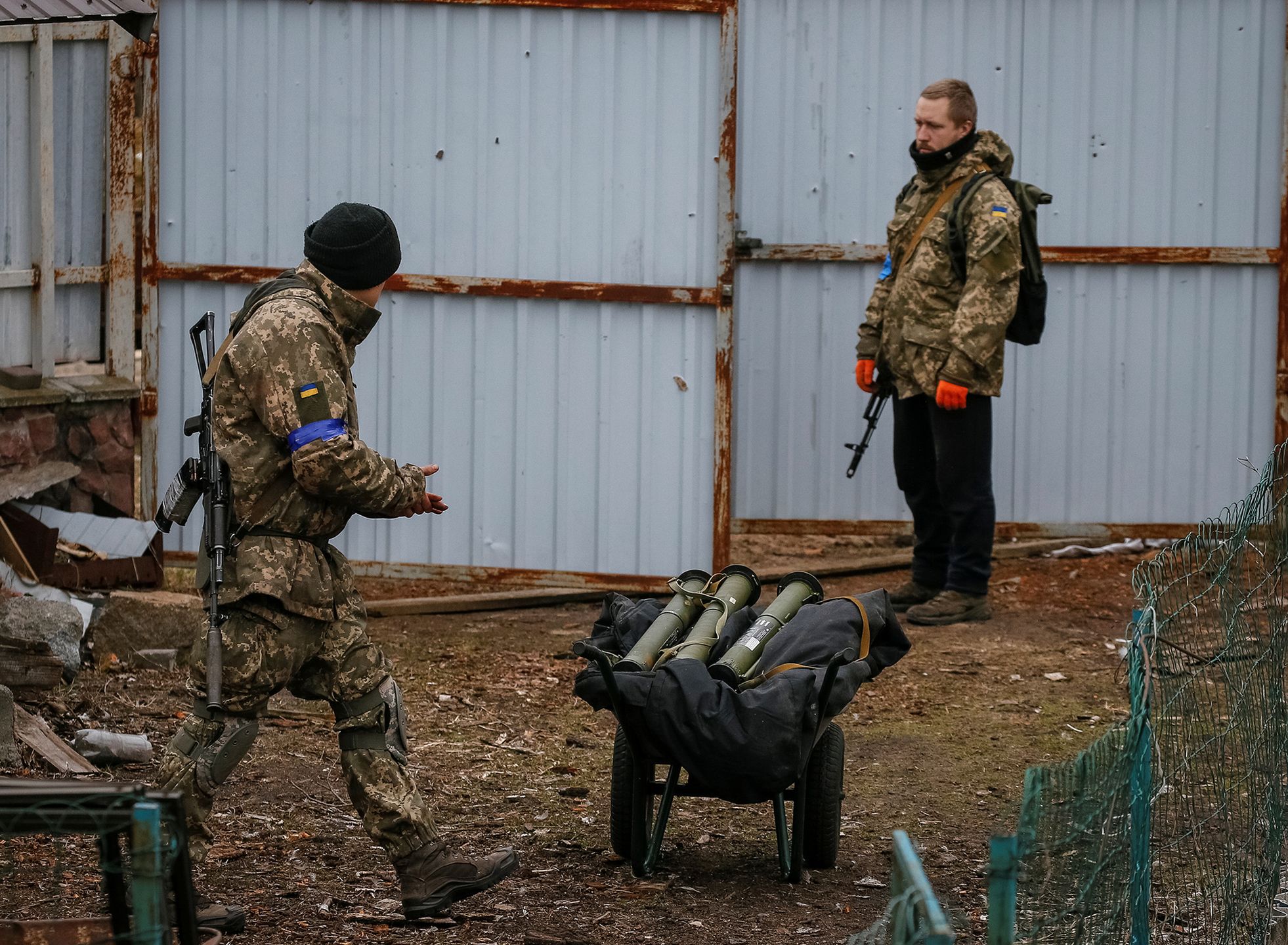 Wojna w Ukrainie. Na froncie w okolicach Kijowa było gorąco, lecz sytuacja się uspakaja 10