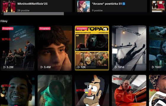 Netflix, Lidl i Polsat rządzą na TikToku