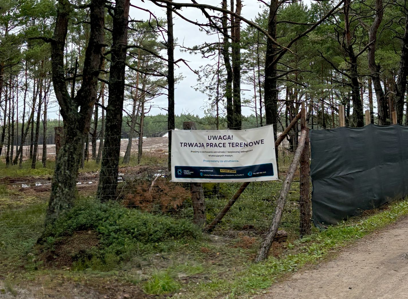 Trwają prace przygotowawcze pod budowę elektrowni