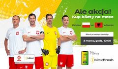 PZPN sprzedaje bilety na mecze reprezentacji Polski w aplikacji InPost Fresh