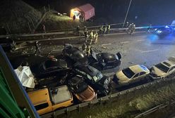 Karambol na S19. Policja apeluje o ostrożność