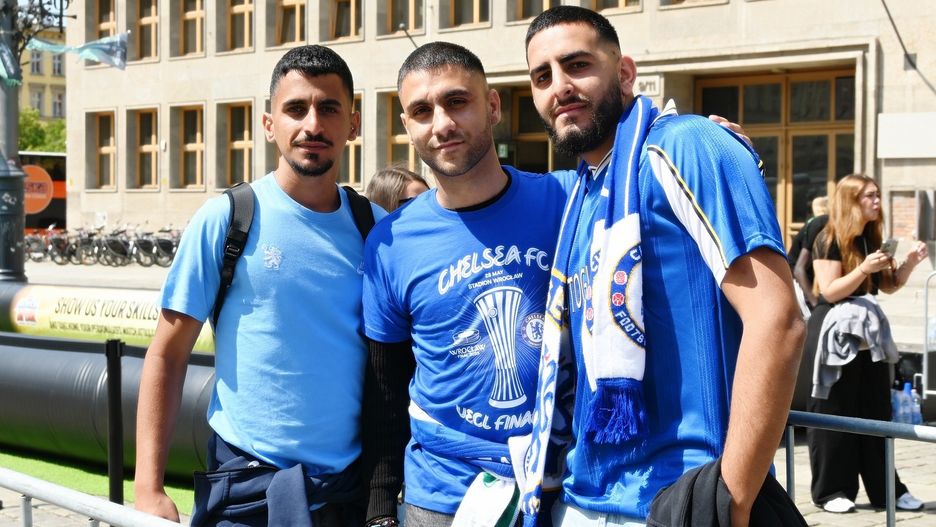 Otwarcie strefy kibica finału Ligi Konferencji na wrocławskim Rynku