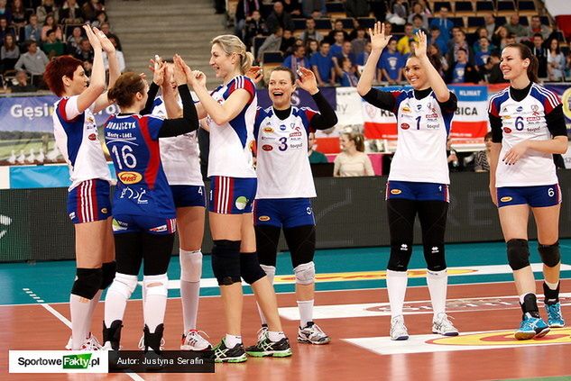 W pierwszej rundzie fazy play-off łodzianki zmierzą się z zespołem BKS Aluprof Bielsko-Biała