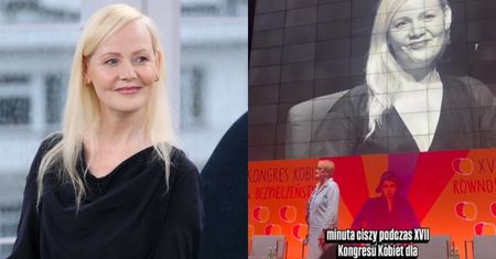 Wzruszający hołd dla Katarzyny Stoparczyk. Tak uczczono pamięć po dziennikarce podczas Kongresu Kobiet, na którym miała wystąpić