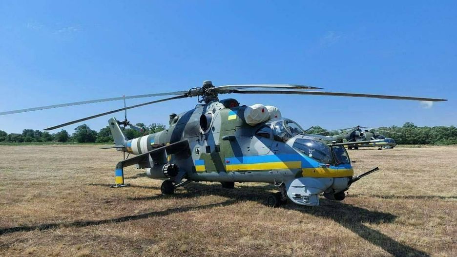 Były czeski Mi-35 (Mi-24W) już w służbie ukraińskiego lotnictwa.
