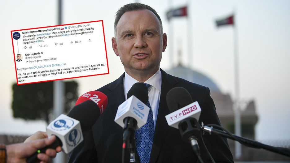 Na zdjęciu Andrzej Duda