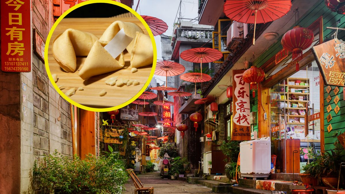 Ciastka z wróżbą są błędnie mylone z Chinami 