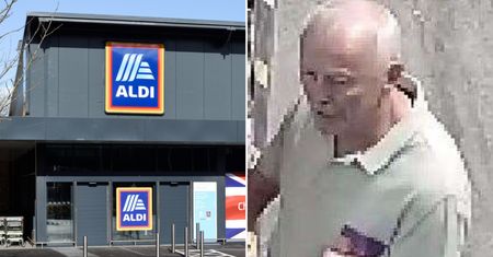 Smartfon przy bucie. Senior chodził po Aldi. Skandal w Anglii