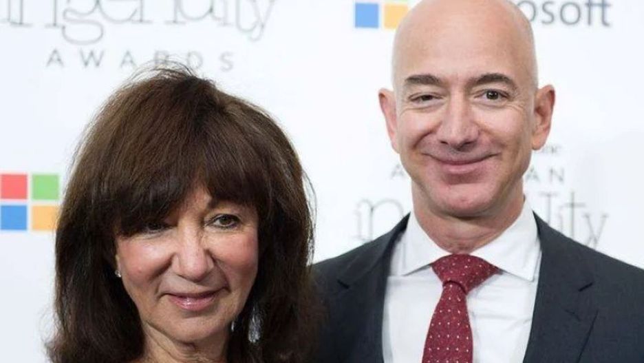 Jacklyn Bezos z synem