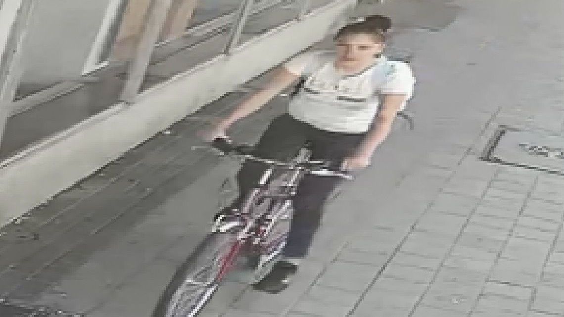 Policja poszukuje tej rowerzystki 