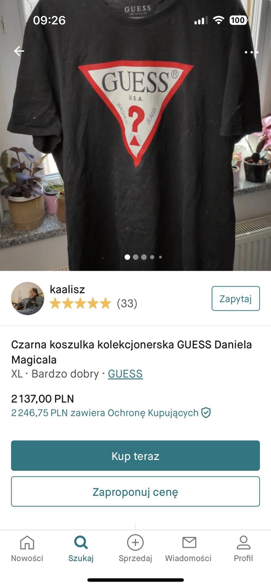 Koszulka Daniela Magicala do kupienia za 2137 zł