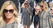 Charlize Theron w sukience w panterkę