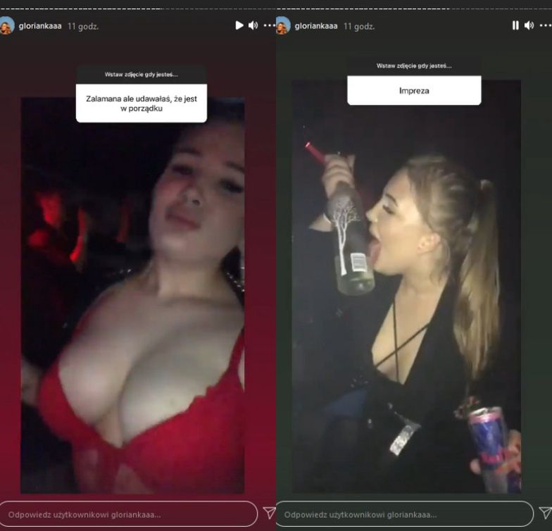 Glorianka wspomina okres uzależnienia