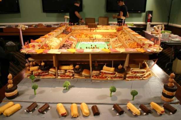 Jadalne makiety stadionów. Super Bowl w wersji dla wielbicieli cholesterolu 5