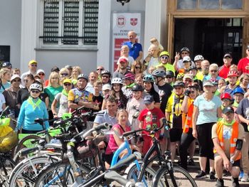 Trwa Ekologiczny Rajd Rowerowy drogami powiatu skierniewickiego