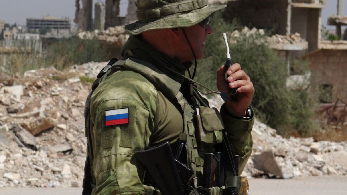 Cease-fire agreement reached in Syria's DaraaDARAA, SYRIA - SEPTEMBER 01: A photo shows Russian troops entering in the Syrian district of Daraa al-Balad in Syria's southern province of Daraa, Syria on September 01, 2021. A cease-fire agreement has been reached between the negotiating committee in Daraa al-Balad neighborhood in southwestern Syria and Russia following heavy shelling on the enclave by Syrian regime forces in recent days, according to local sources on Wednesday. The agreement allowed the Russian military police and a security committee affiliated with the Syrian regime into the neighborhood to cement the cease-fire, the sources said. (Photo by Yasser Alhatib/Anadolu Agency via Getty Images)Anadolu