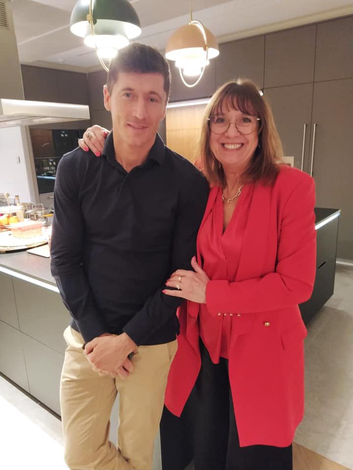 Iwona Lewandowska i Robert Lewandowski