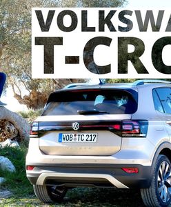 VW T-Cross - pierwszy test z czerwonym rogalem mocy
