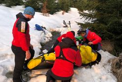 Beskidy. Akcja GOPR w rejonie Baraniej Góry. Pomoc przyszła w ostatniej chwili
