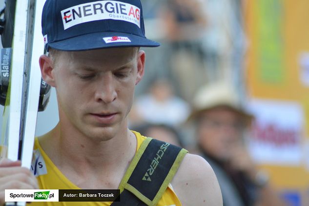 Michael Hayboeck podczas konkursu LGP w Hinterzarten