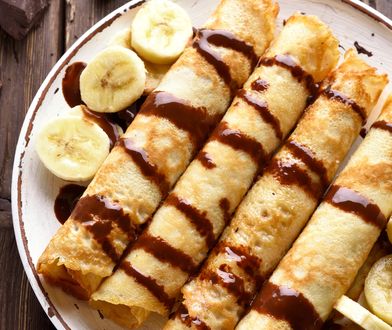 Naleśniki z bananami