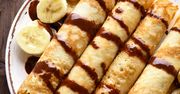 Czekoladowe naleśniki z bananami. Smakują bajecznie!