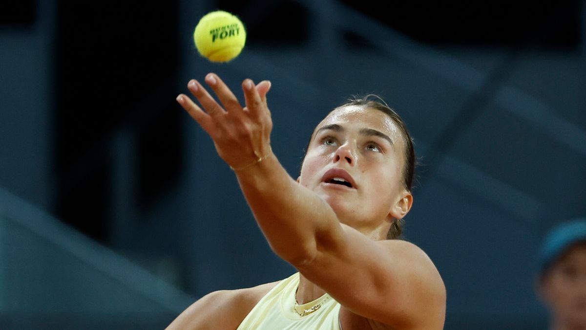 Zdjęcie okładkowe artykułu: PAP/EPA / Juanjo Martin  / Na zdjęciu: Aryna Sabalenka