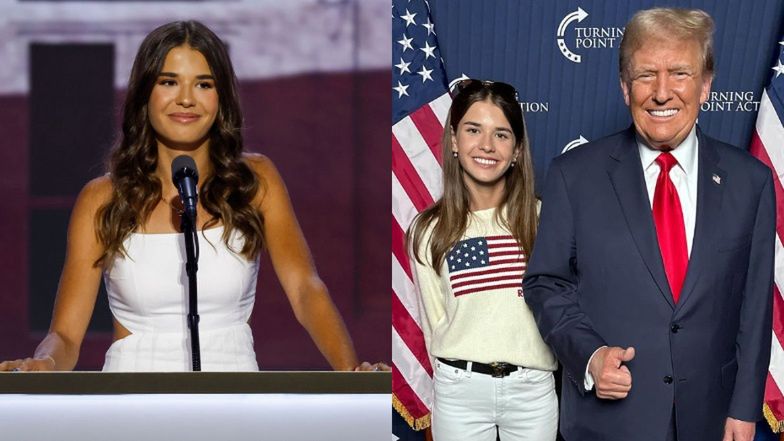 17-letnia wnuczka Donalda Trumpa broniła dziadka w przemowie