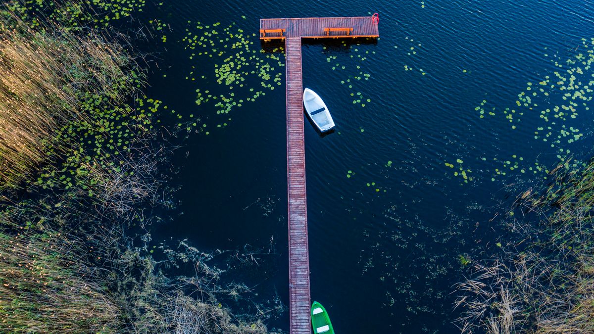 Zdjęcia, na których widać ciszę. Mazury z lotu ptaka są piękne 1