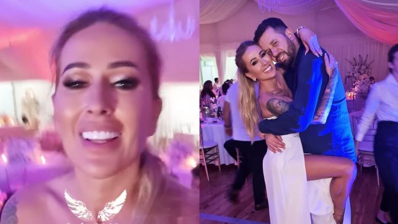 Sylwia Peretti nie oszczędzała na poprawinach: automat z prosseco, magik i "aniele skrzydła"