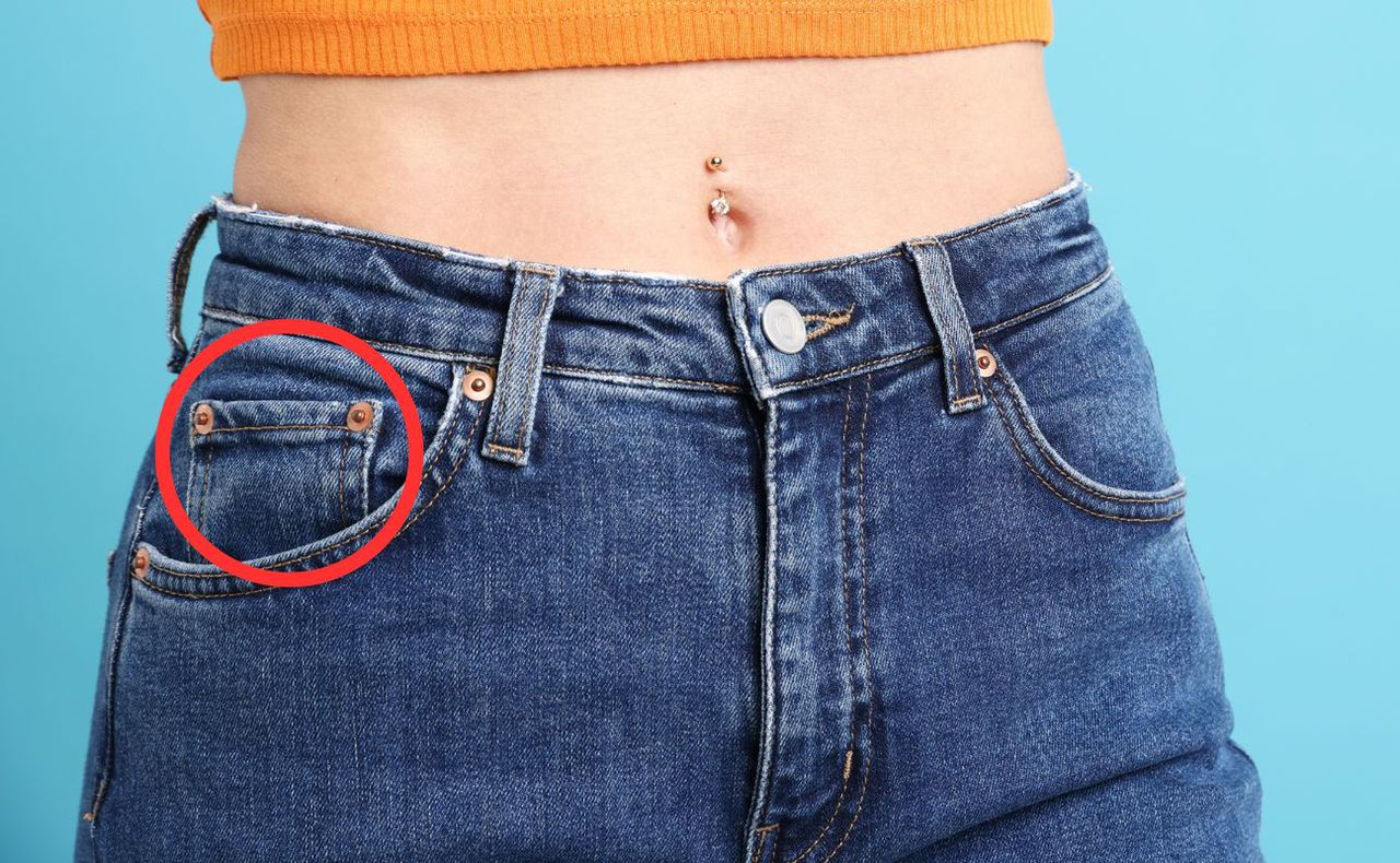 Ta kieszonka pełniła kiedyś ważną funkcję