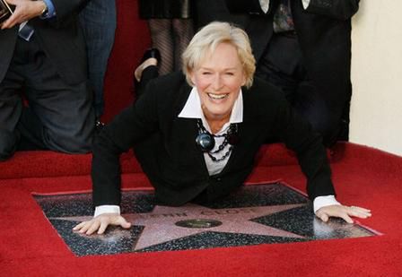 Glenn Close otrzymała gwiazdę na Bulwarze Sławy