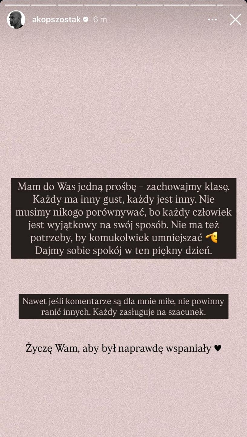 Akop Szostak apeluje do internautów