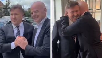 Infantino przyleciał do Polski