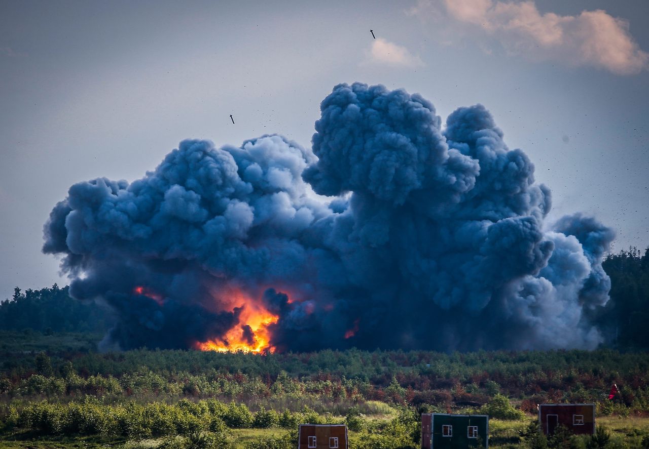 Atak Rosjan na lotnisko pod Połtawą. Są straty