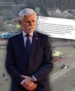 Prezydent Czech reaguje po wypadku. "Myślę o wszystkich"